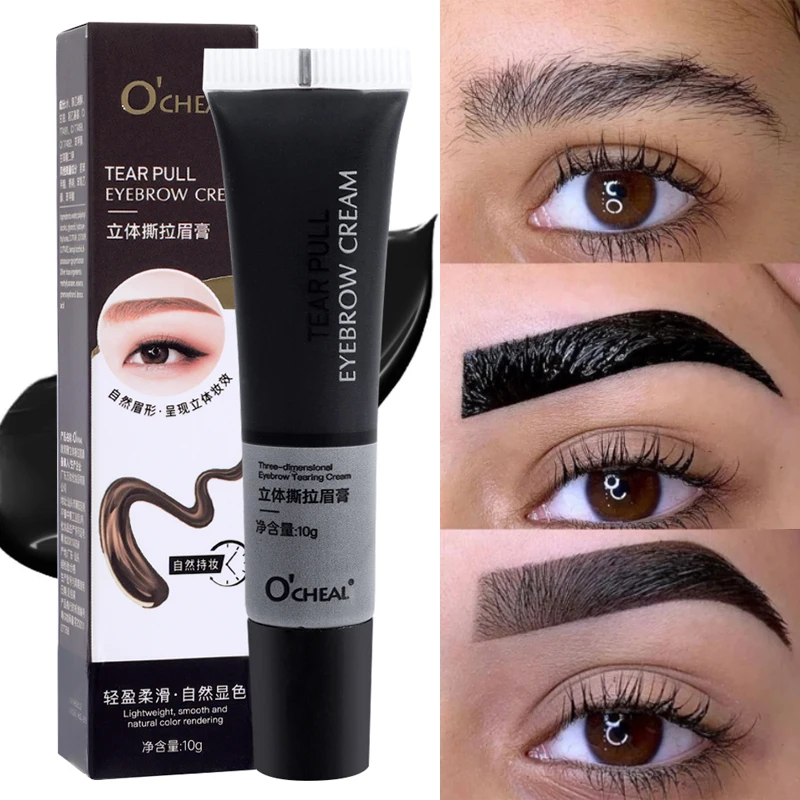 Peel-off Waterproof Tint Eyebrow Gel Makeup Long Lasting Eye Brow Enhancers Liquid Gel Tear Wear Easy Natural Brown Gray Tattoo 
Peel-off Waterproof Tint Eyebrow Gel Makeup Long Lasting Eye Brow Enhancers Liquid Gel Tear Wear Easy Natural Brown Gray Tattoo