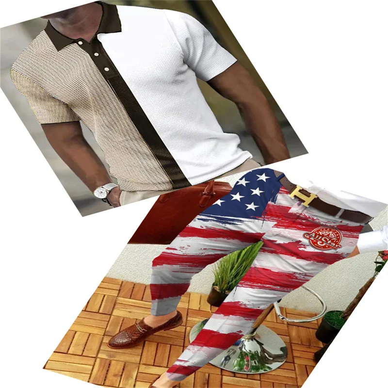 Spring men's sports suit fashion short-sleeved Polo shirt + trousers 2-piece suit lapel trousers casual street casual comfortabl
Spring men's sports suit fashion short-sleeved Polo shirt + trousers 2-piece suit lapel trousers casual street casual comfortabl