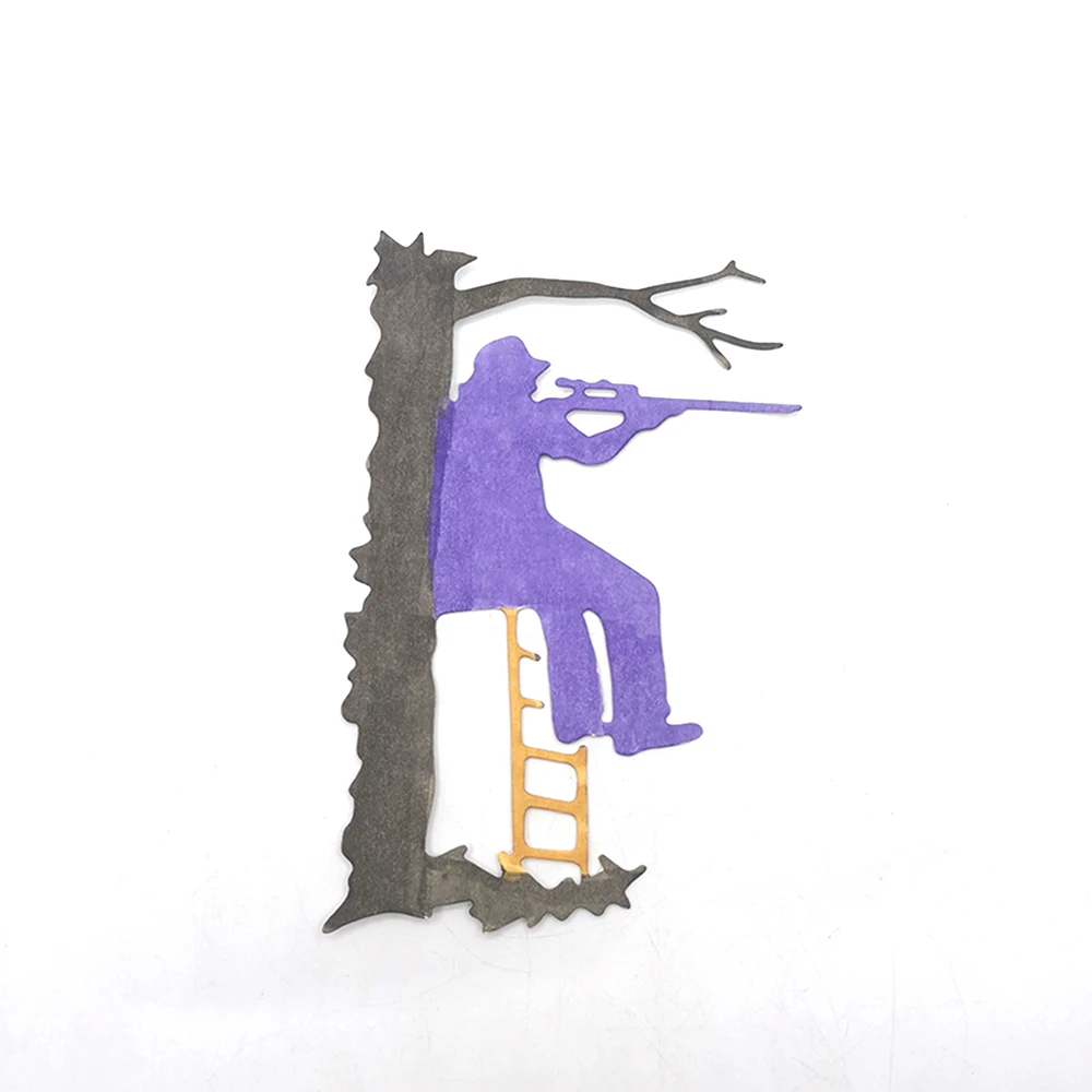 New Metal Cutting Die Hunting Card Decoration Scrapbook Paper Craft Knife Die Blade Punching Template 2022
New Metal Cutting Die Hunting Card Decoration Scrapbook Paper Craft Knife Die Blade Punching Template 2022