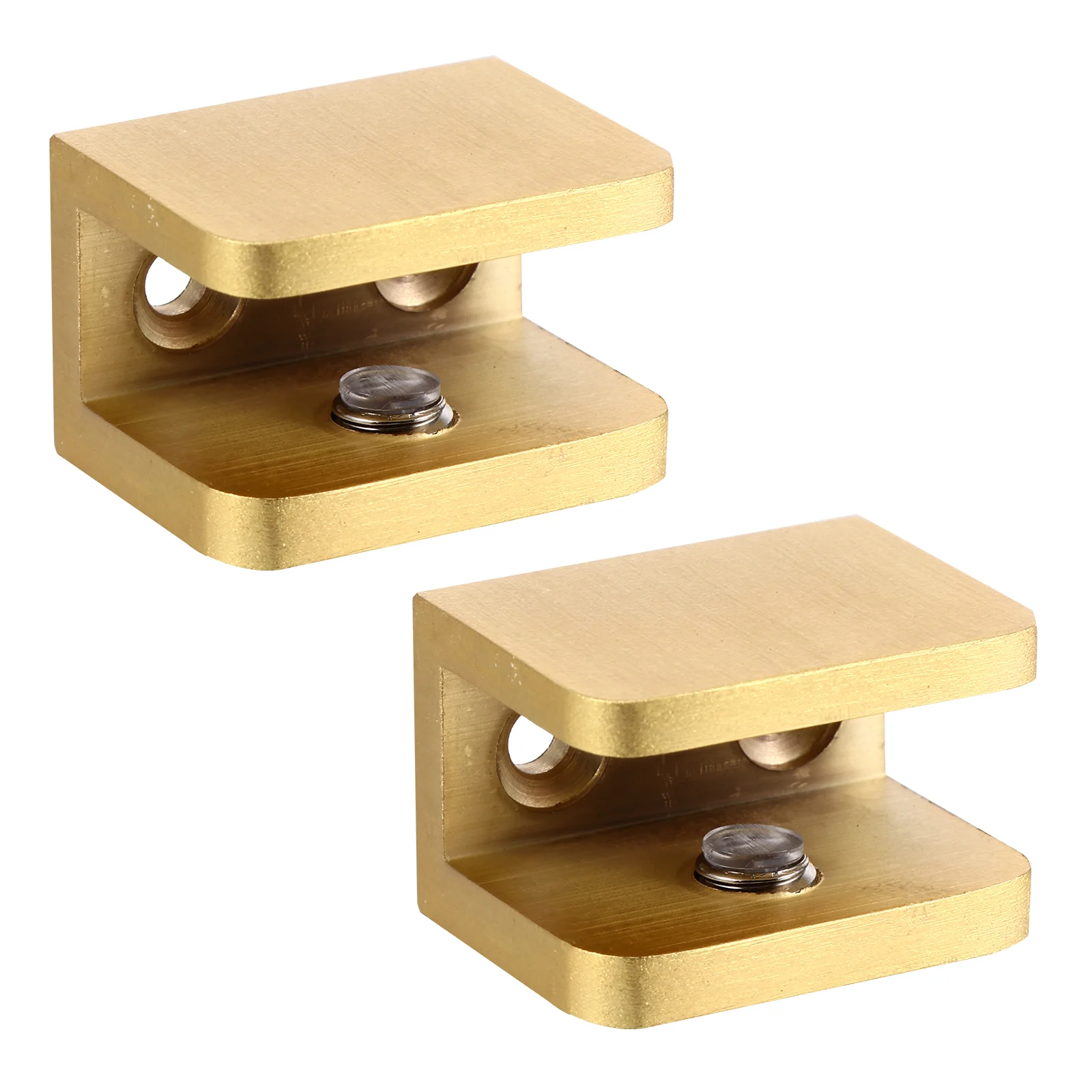 2 Pcs Glass Shelf Mounting Brace Handrail Bracket Clamps Clip Adjustable Shelving Clips Flat Holder Brackets
2 Pcs Glass Shelf Mounting Brace Handrail Bracket Clamps Clip Adjustable Shelving Clips Flat Holder Brackets