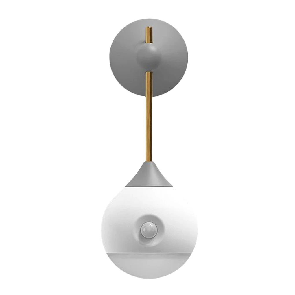 LED Night Light Motions Sensor Home Dormitory Kitchen Bedroom Living Room Steps Stairs Wall Lamp Lighting Gray
LED Night Light Motions Sensor Home Dormitory Kitchen Bedroom Living Room Steps Stairs Wall Lamp Lighting Gray