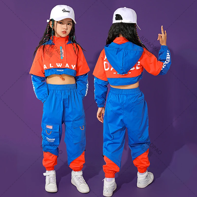 Hip Hop Dance Costume Boys Girls Long Sleeve Hiphop Clothing Hooded Tops Blue Pants Ballroom Jazz Dance Clothes Show Wear 2023
Hip Hop Dance Costume Boys Girls Long Sleeve Hiphop Clothing Hooded Tops Blue Pants Ballroom Jazz Dance Clothes Show Wear 2023