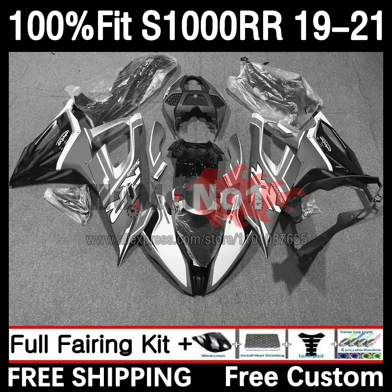Injection Fairing For BMW S 1000 S1000 RR S1000RR 19 20 21 56No.126 S-1000 S1000-RR S 1000RR 2019 2020 2021 OEM Body Black Grey
Injection Fairing For BMW S 1000 S1000 RR S1000RR 19 20 21 56No.126 S-1000 S1000-RR S 1000RR 2019 2020 2021 OEM Body Black Grey