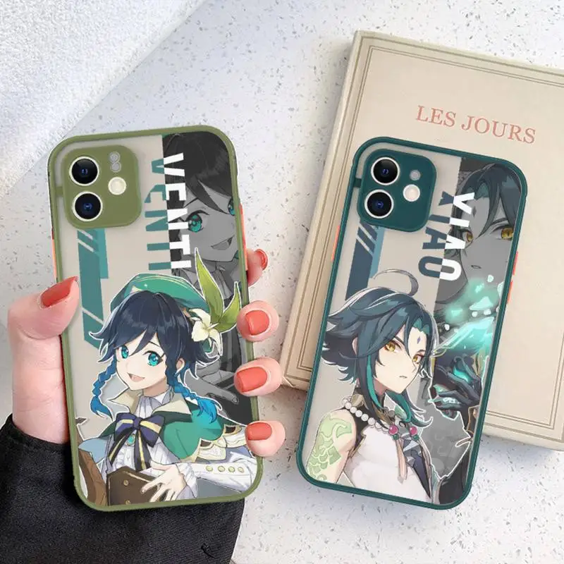 Hot Genshin Impact game anime Phone Case matte transparent For iphone 14 11 12 13 plus mini x xs xr pro max cover
Hot Genshin Impact game anime Phone Case matte transparent For iphone 14 11 12 13 plus mini x xs xr pro max cover