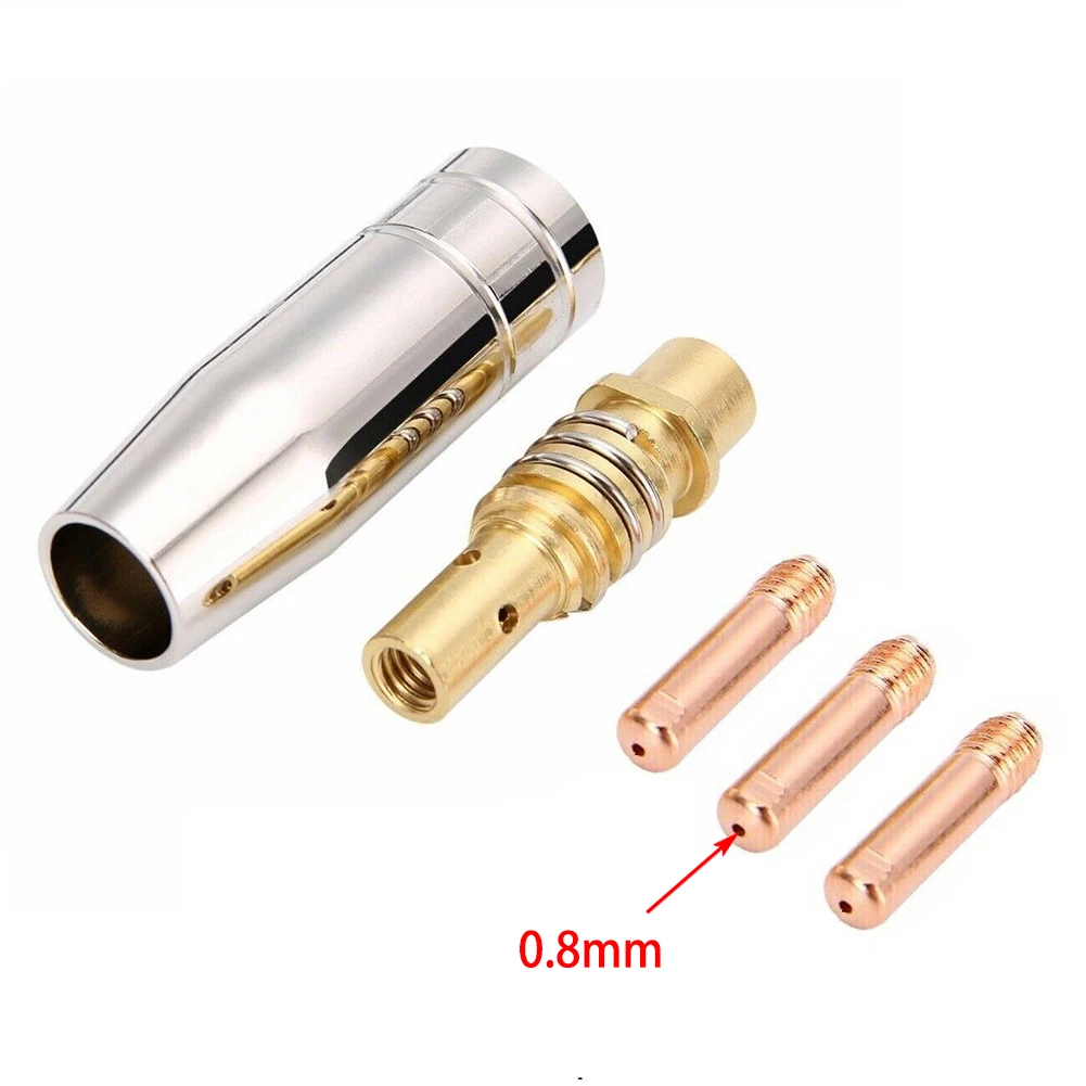 1set Guard Nozzle Tip Holder Conductive Tip Mig Contact Tip Consumables MIG Welding MB15 15AK Contact Tip
1set Guard Nozzle Tip Holder Conductive Tip Mig Contact Tip Consumables MIG Welding MB15 15AK Contact Tip