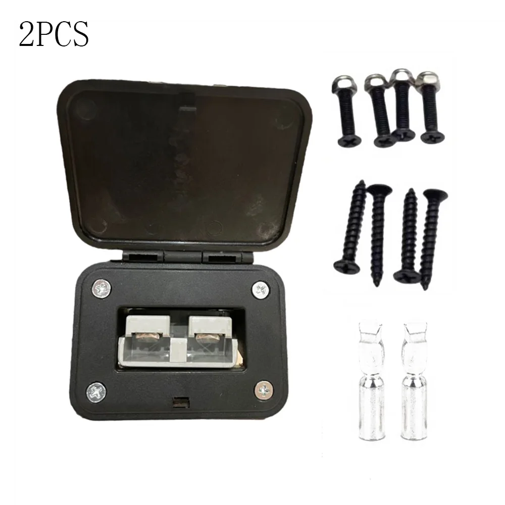 2PCS 120A High Current Plug Connector Kit Flush Mount Bracket Panel Bracket With Dust Cover 2Pin Connector Fixing Bracket
2PCS 120A High Current Plug Connector Kit Flush Mount Bracket Panel Bracket With Dust Cover 2Pin Connector Fixing Bracket