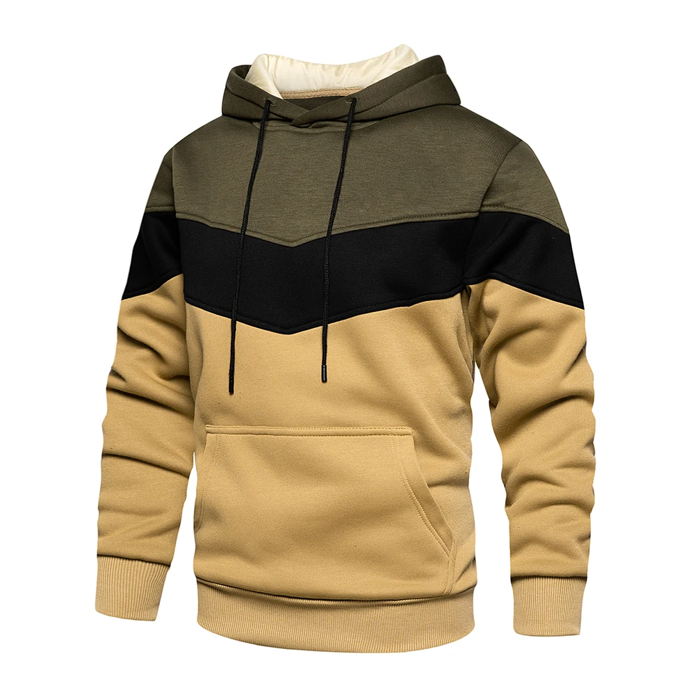 Mens Patchwork Pockets Pullover Hoodie Autumn Winter Long Sleeve Hooded Plush Men Color Block Sweatshirt Outwear White
Mens Patchwork Pockets Pullover Hoodie Autumn Winter Long Sleeve Hooded Plush Men Color Block Sweatshirt Outwear White
