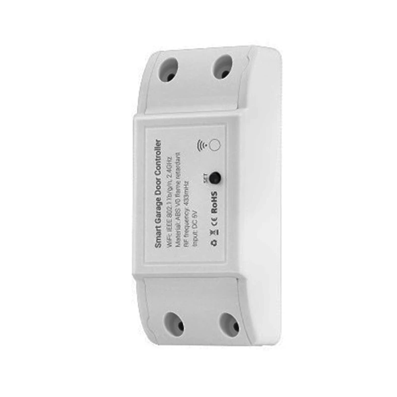 Tuya Smart WIFI 2.4G Garage Door Opener Controller Open & Close By Phone APP No Need Hub For Google Home
Tuya Smart WIFI 2.4G Garage Door Opener Controller Open & Close By Phone APP No Need Hub For Google Home