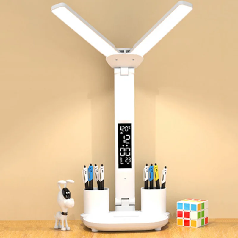 Lamp Lamp With Foldable Touch Display Rechargeable Clock Bedroom Lamps For Dimmable Calendar Table Desk Reading Temperature
Lamp Lamp With Foldable Touch Display Rechargeable Clock Bedroom Lamps For Dimmable Calendar Table Desk Reading Temperature