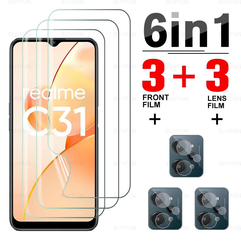 Гидрогелевая пленка 6 в 1 для Oppo Realme C31 6,5 дюйма, мягкая пленка с защитой от отпечатков пальцев для Realme Realmy C 31 C31 RMX3501, пленка для объектива камер...
Гидрогелевая пленка 6 в 1 для Oppo Realme C31 6,5 дюйма, мягкая пленка с защитой от отпечатков пальцев для Realme Realmy C 31 C31 RMX3501, пленка для объектива камер...