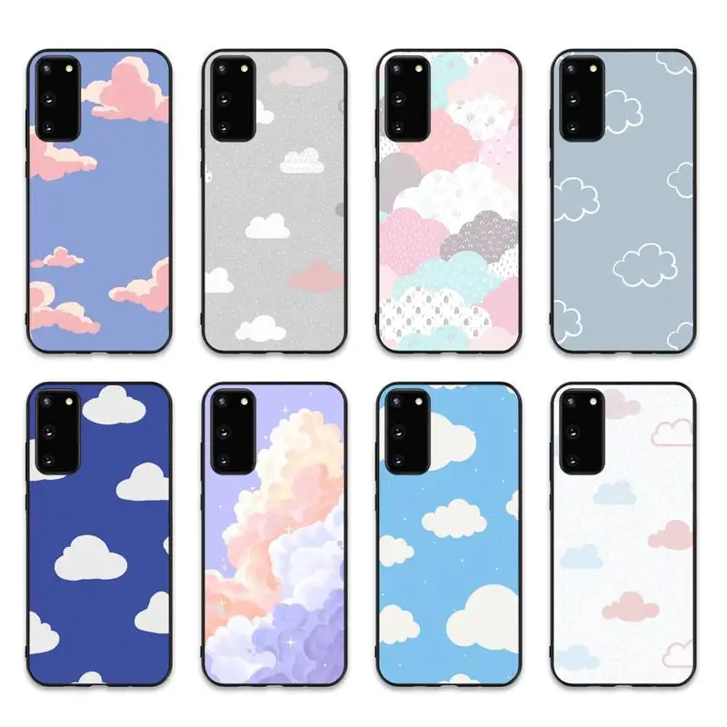 Cartoon Cute Clouds Phone Case for Samsung S20 lite S21 S10 S9 plus for Redmi Note8 9pro for Huawei Y6 cover
Cartoon Cute Clouds Phone Case for Samsung S20 lite S21 S10 S9 plus for Redmi Note8 9pro for Huawei Y6 cover
