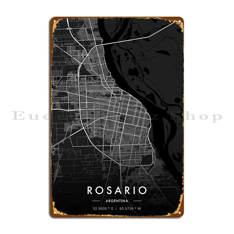 Карта города Росарио, темный металлический плакат с табличкой, винтажный Настенный декор, дизайнер, создание оловянного знака, плакат
Карта города Росарио, темный металлический плакат с табличкой, винтажный Настенный декор, дизайнер, создание оловянного знака, плакат