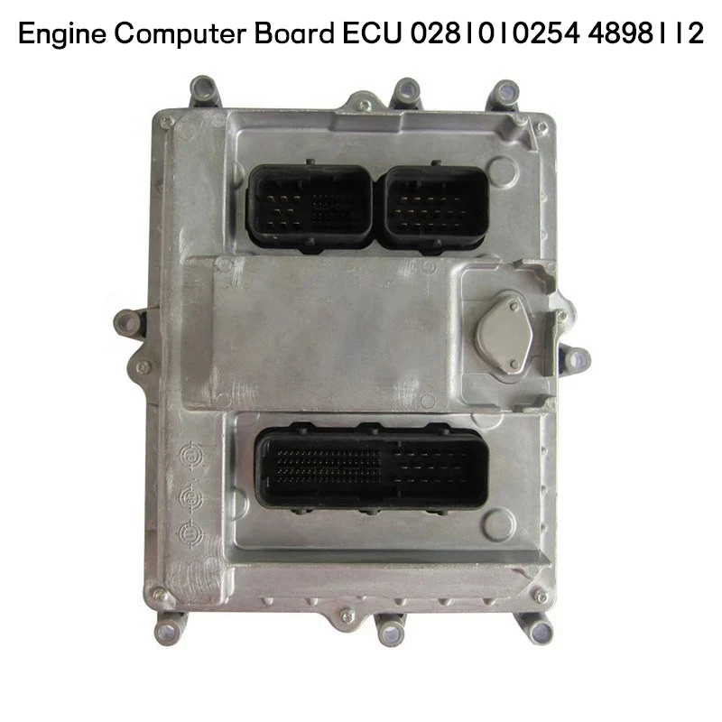 Engine Computer Board ECU Electronic Control Unit for Cummins Engine 0281010254 4898112
Engine Computer Board ECU Electronic Control Unit for Cummins Engine 0281010254 4898112