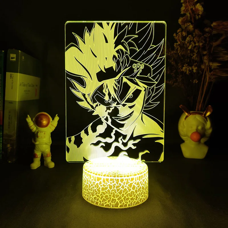 Black Clover Asta Yuno 3d led lamp for bedroom mange night lights anime action figure avatar room decor cute lover gift luces
Black Clover Asta Yuno 3d led lamp for bedroom mange night lights anime action figure avatar room decor cute lover gift luces