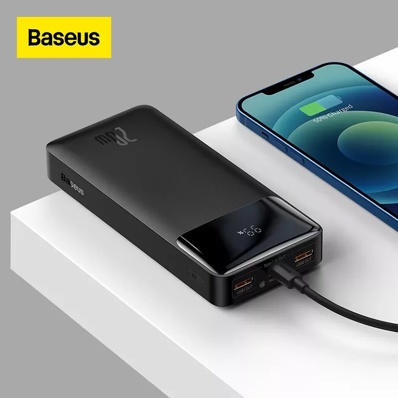 NEW Baseus Power Bank 20000mAh/10000mAh PD Fast Charging Powerbank Portable Battery Charger For iPhone 11 12 Pro Max Xiaomi
NEW Baseus Power Bank 20000mAh/10000mAh PD Fast Charging Powerbank Portable Battery Charger For iPhone 11 12 Pro Max Xiaomi