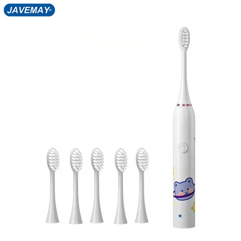 Kids Electric Ultrasonic Toothbrush Smart Timer Tooth Brush Children Teeth Whitening Soft Nozzles Cute Cartoon Sonic Toothbrush
Kids Electric Ultrasonic Toothbrush Smart Timer Tooth Brush Children Teeth Whitening Soft Nozzles Cute Cartoon Sonic Toothbrush