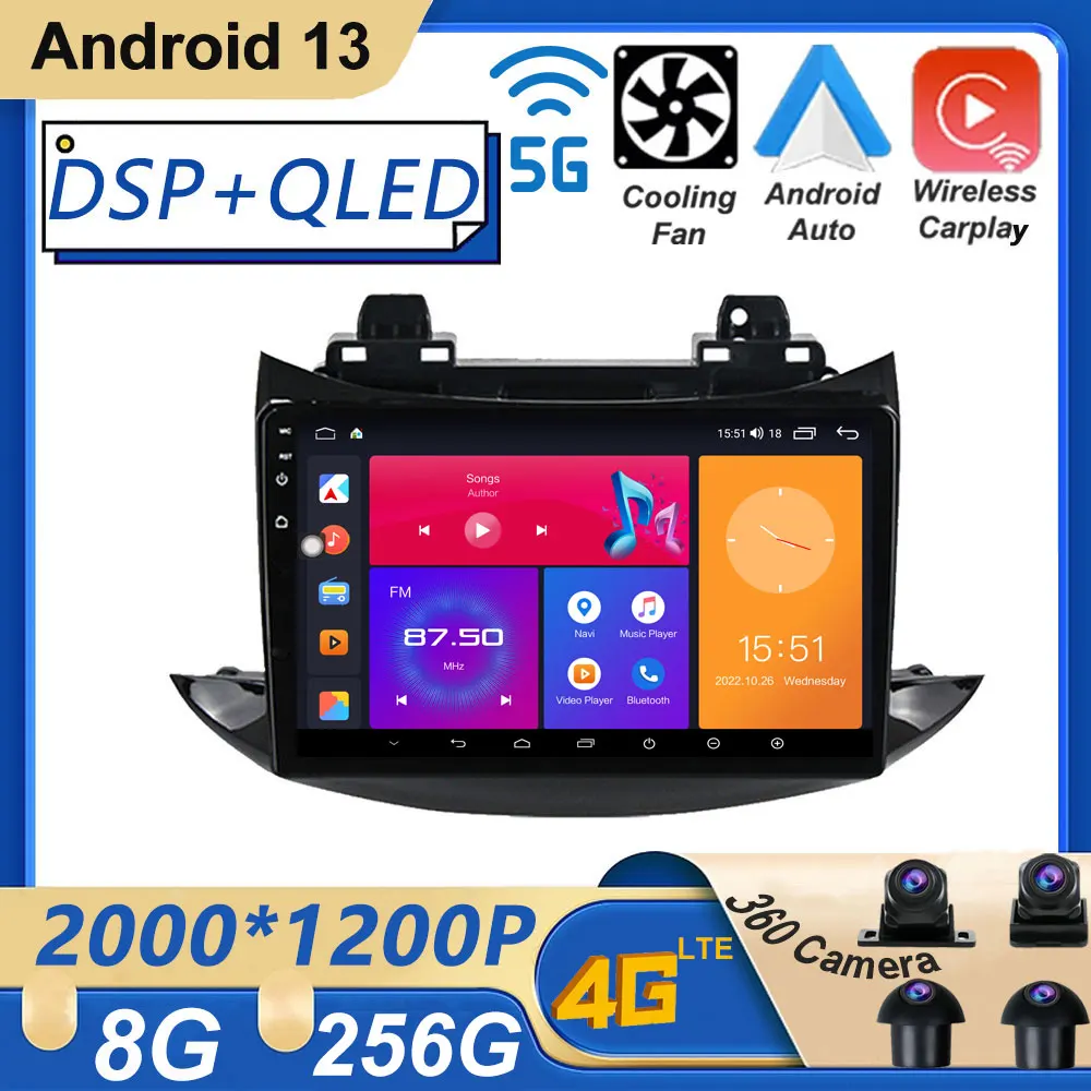 9 дюймов для Chevrolet Tracker 3 2013 - 2017 Android 13 автомобильный экран Радио Стерео навигация Мультимедиа Видео
9 дюймов для Chevrolet Tracker 3 2013 - 2017 Android 13 автомобильный экран Радио Стерео навигация Мультимедиа Видео