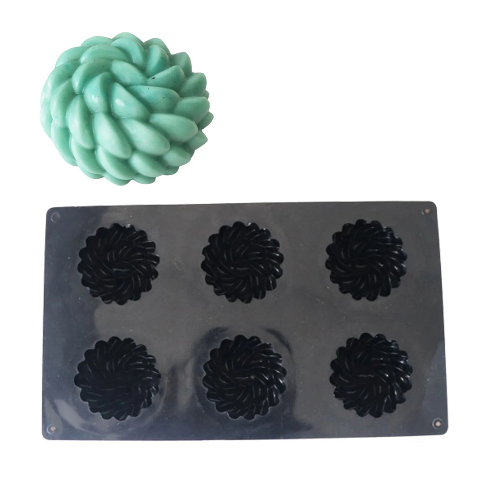 3D Flower Silicone Baking Mold 6 Cavity Flower-Shaped Baking Tray 3D Succulent Molds For Candy Chocolate Jelly Mousse Cake
3D Flower Silicone Baking Mold 6 Cavity Flower-Shaped Baking Tray 3D Succulent Molds For Candy Chocolate Jelly Mousse Cake