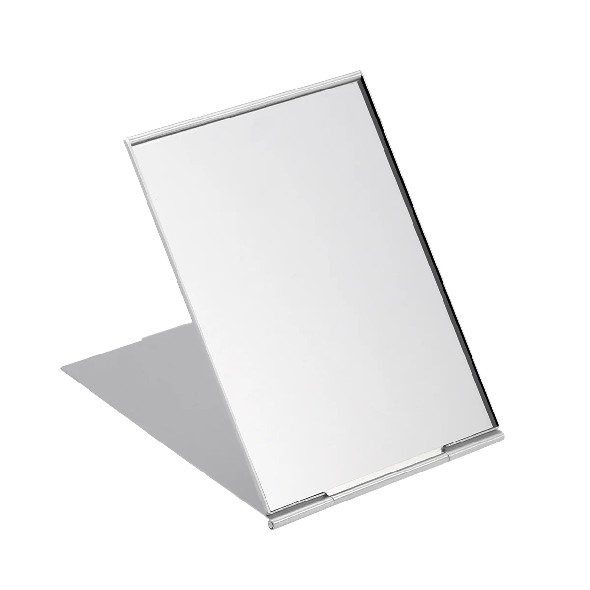 11 .5*8cm Mirror Dresser Mini Mirror Purse Automatic Wallet Small Mirror Folding Mirror Self Standing Mirror Vertical 
11 .5*8cm Mirror Dresser Mini Mirror Purse Automatic Wallet Small Mirror Folding Mirror Self Standing Mirror Vertical