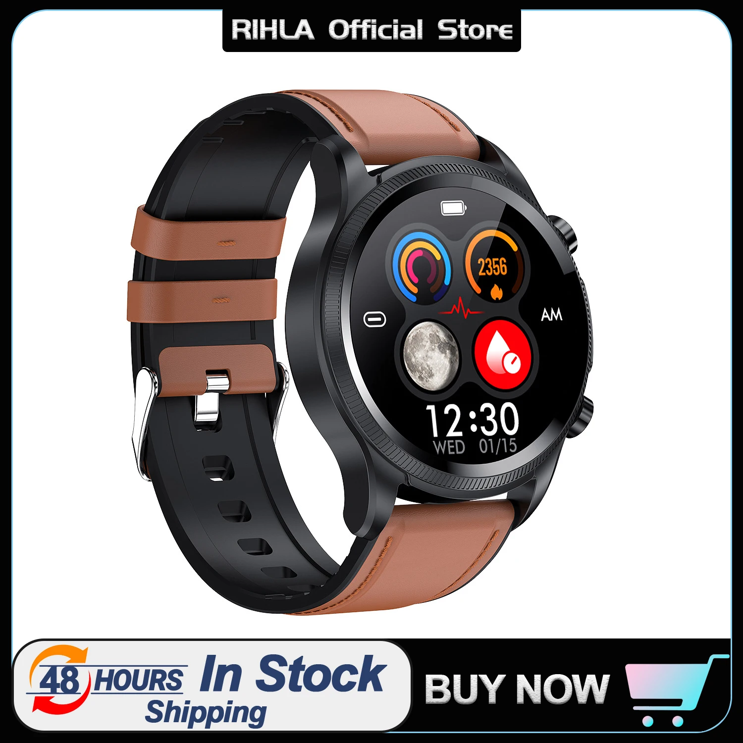 Спортивные Смарт-часы RIHLA 44 мм Bluetooth говорящие спортивные часы монитор сна 5ATM водонепроницаемый HD сенсорный экран для мужчин и женщин Совместимость
Спортивные Смарт-часы RIHLA 44 мм Bluetooth говорящие спортивные часы монитор сна 5ATM водонепроницаемый HD сенсорный экран для мужчин и женщин Совместимость