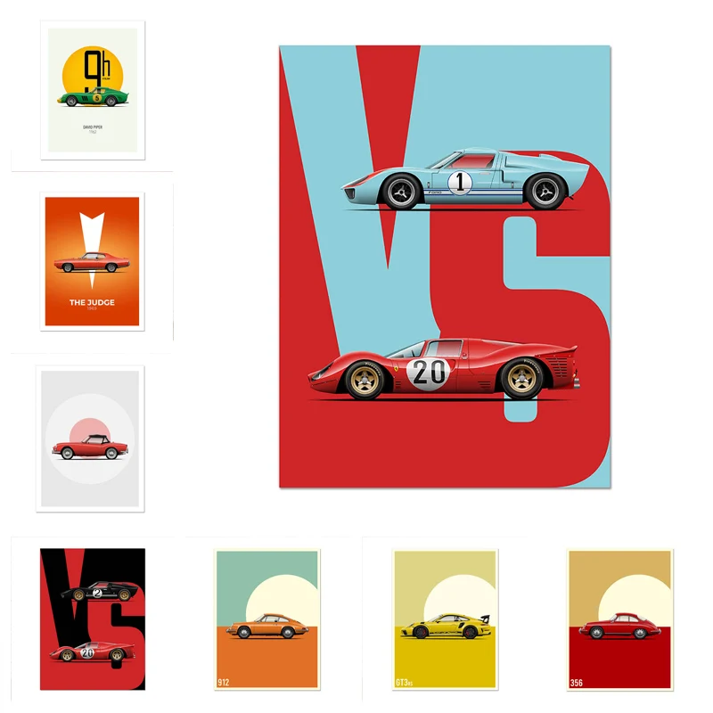 2021 Cartoon Vintage Cars Poster David Piper Racing McLaren A110 Car Ae86 GT3 Wall Art Decor Painting Room Wall Canvas Poster 
2021 Cartoon Vintage Cars Poster David Piper Racing McLaren A110 Car Ae86 GT3 Wall Art Decor Painting Room Wall Canvas Poster