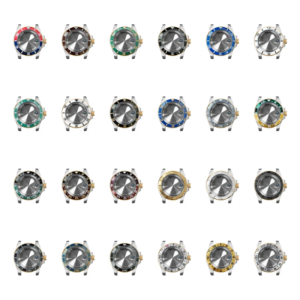 40MM Sapphire Magnifying Glass Watch Case 316L Stainless Steel Shell Cover for NH35/NH36 Watch Movement Watch Modification Kit
40MM Sapphire Magnifying Glass Watch Case 316L Stainless Steel Shell Cover for NH35/NH36 Watch Movement Watch Modification Kit