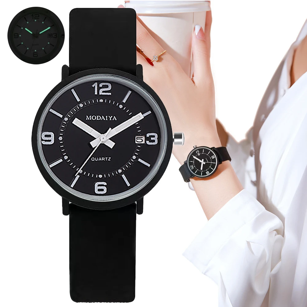Fashion Simple Brands Women's Quartz Watch Minimalist Luminous Calendar Waterproof Watches Sports Silicone Strap Girls Gifts
Fashion Simple Brands Women's Quartz Watch Minimalist Luminous Calendar Waterproof Watches Sports Silicone Strap Girls Gifts