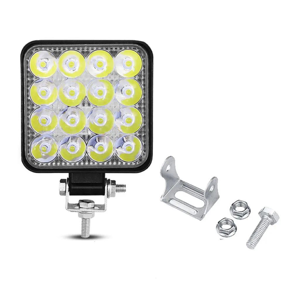 1PCS 48w 16LED Work Light Pod Lighting Truck Off Road Tractor 24v Super Bright Practical Car Lighting Lamps Accessories
1PCS 48w 16LED Work Light Pod Lighting Truck Off Road Tractor 24v Super Bright Practical Car Lighting Lamps Accessories