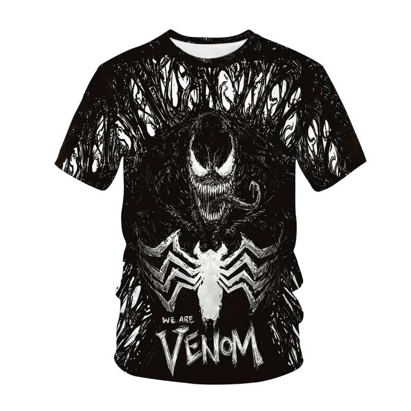 Summer Venom 3D Print T Shirt Cartoon Movie Kids Fashion O-Neck Children Boys Girls Streetwear T-Shirts Anime Tees Tops Clothing
Summer Venom 3D Print T Shirt Cartoon Movie Kids Fashion O-Neck Children Boys Girls Streetwear T-Shirts Anime Tees Tops Clothing