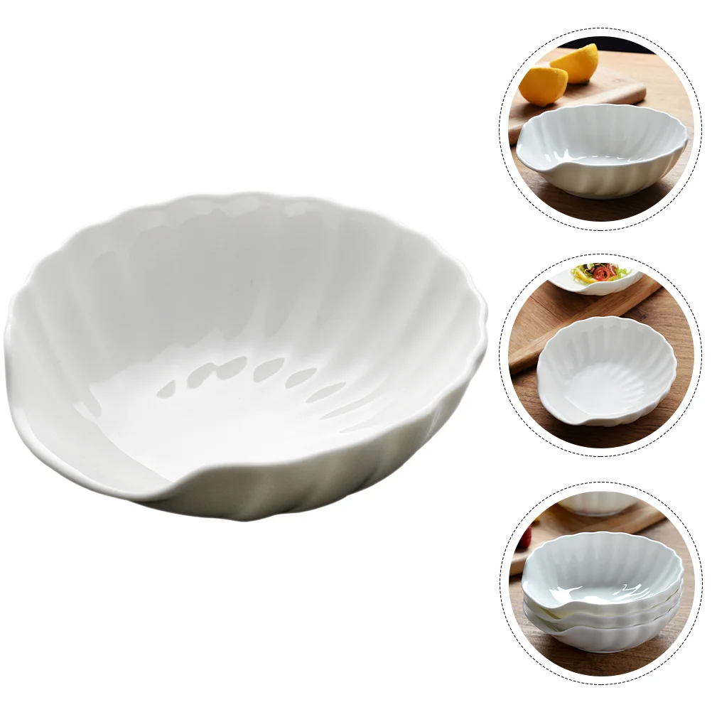 Ornament Container Ceramic Shell Bowl Salad Bowl Appetizer Plates Soup Bowl Ceramics Shell Jewelry Holder Noodle Bowl
Ornament Container Ceramic Shell Bowl Salad Bowl Appetizer Plates Soup Bowl Ceramics Shell Jewelry Holder Noodle Bowl