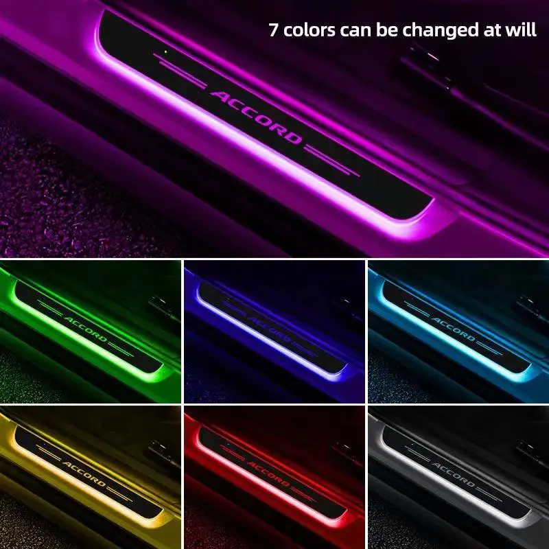 Car Welcome Threshold LED Lamp Car Door Atmosphere Light For Honda Accord 10th 2008-2021 Car Interior Decoration Accessories
Car Welcome Threshold LED Lamp Car Door Atmosphere Light For Honda Accord 10th 2008-2021 Car Interior Decoration Accessories