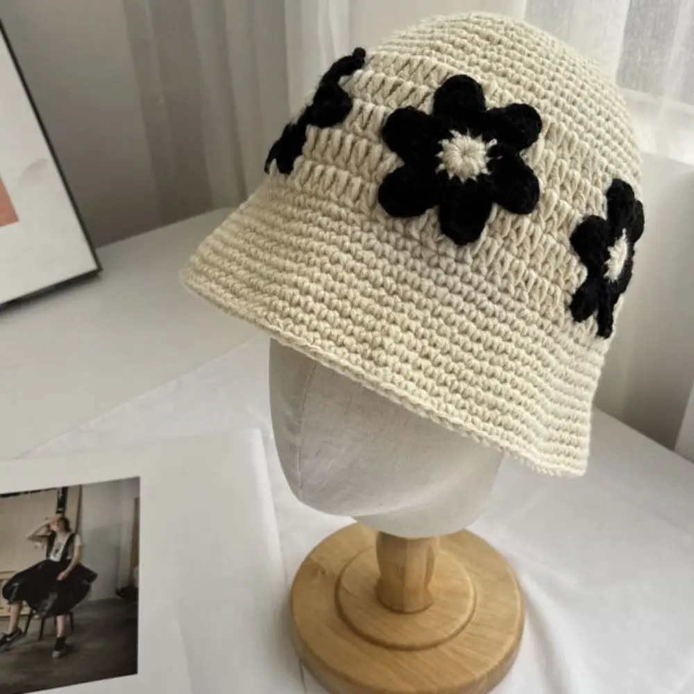 Flower Bucket Hat Cute Autumn Winter Breathable Fisherman Hat Outdoor Handmade Crochet Sun Cap Girl
Flower Bucket Hat Cute Autumn Winter Breathable Fisherman Hat Outdoor Handmade Crochet Sun Cap Girl