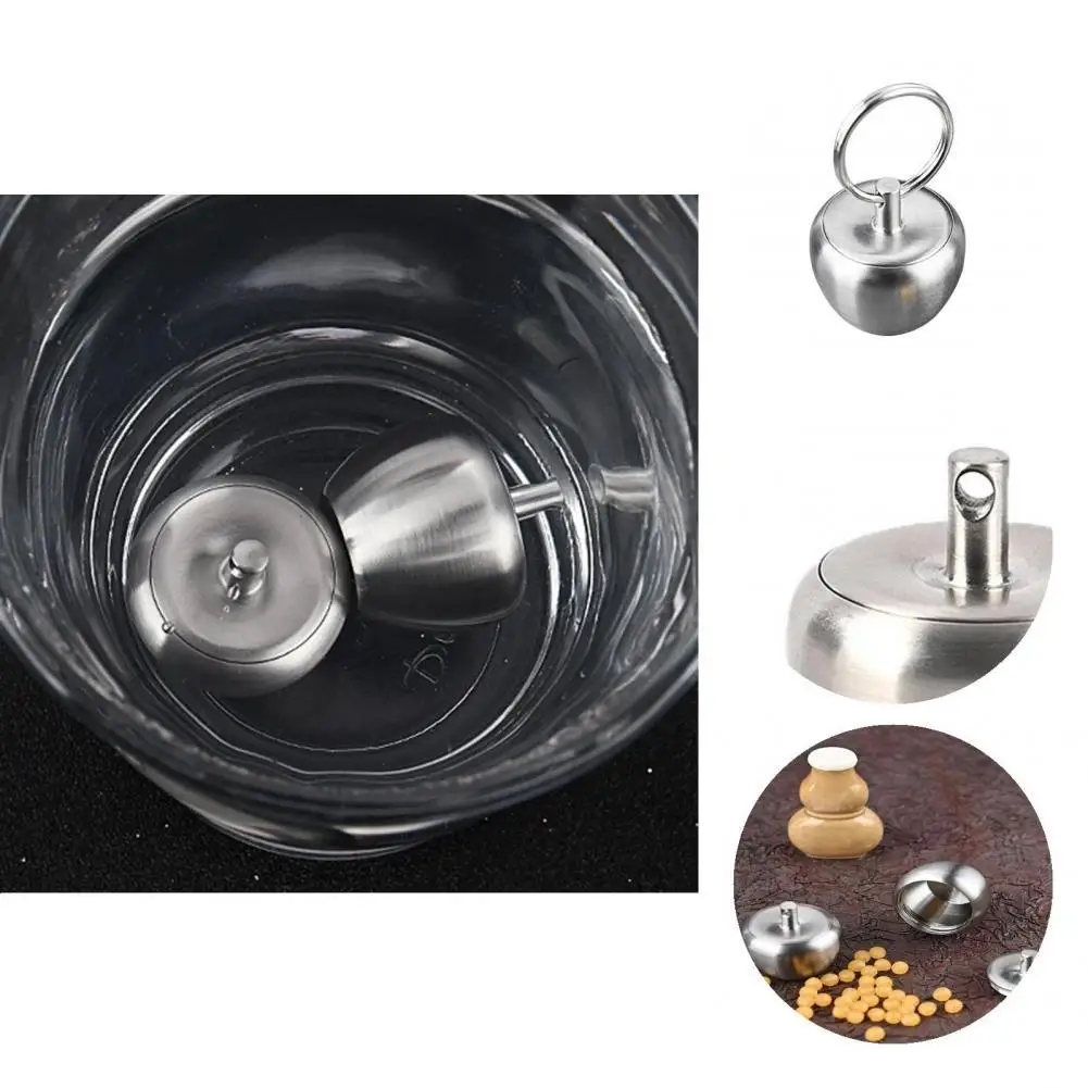 Lightweight Practical Good Sealing Bottle Keychain Stainless Steel Pocket Bottle Compact for Camping
Lightweight Practical Good Sealing Bottle Keychain Stainless Steel Pocket Bottle Compact for Camping