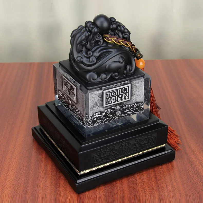 

Seal ornaments imperial seal seal engraving gift meeting business gifts office desktop Chinese ornaments decorations for home