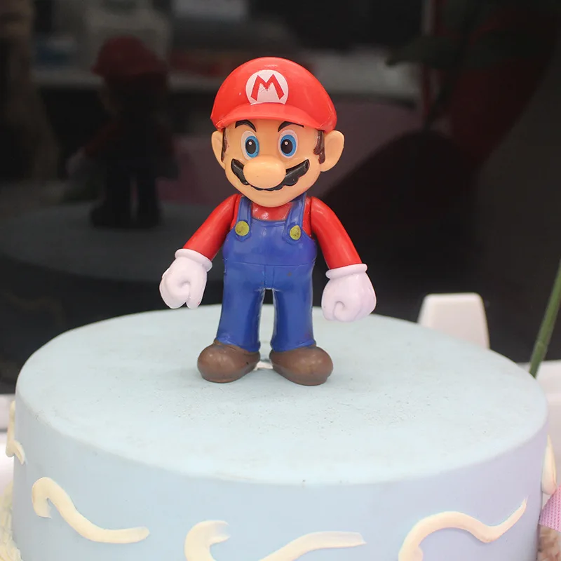 Red Mario Cake Baking Decorations Children Birthday Party Supplies Super Mario Bros Game Action Figures Model Plate Dolls Gifts
Red Mario Cake Baking Decorations Children Birthday Party Supplies Super Mario Bros Game Action Figures Model Plate Dolls Gifts