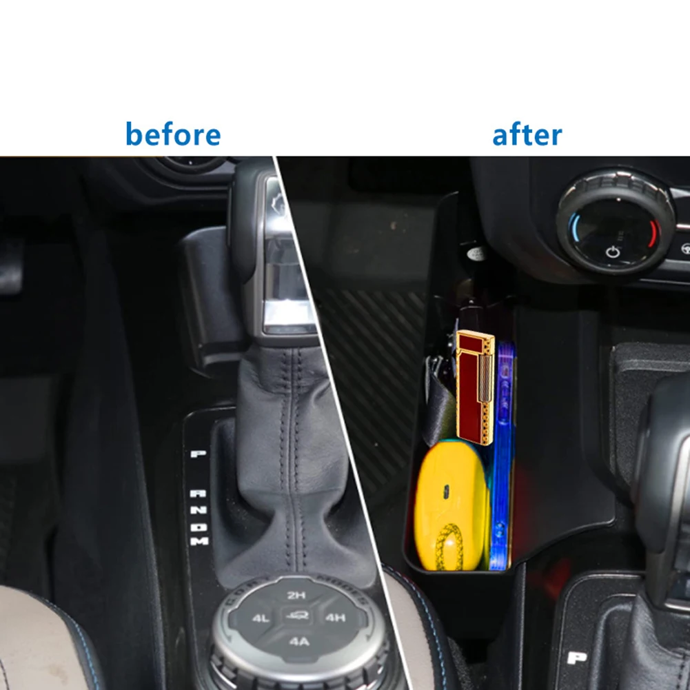 Durable Storage Box Tray Organizer W/ Adhesive Tape 1pcs ABS Plastic Accessories Black Car Front Gear Shift Box
Durable Storage Box Tray Organizer W/ Adhesive Tape 1pcs ABS Plastic Accessories Black Car Front Gear Shift Box