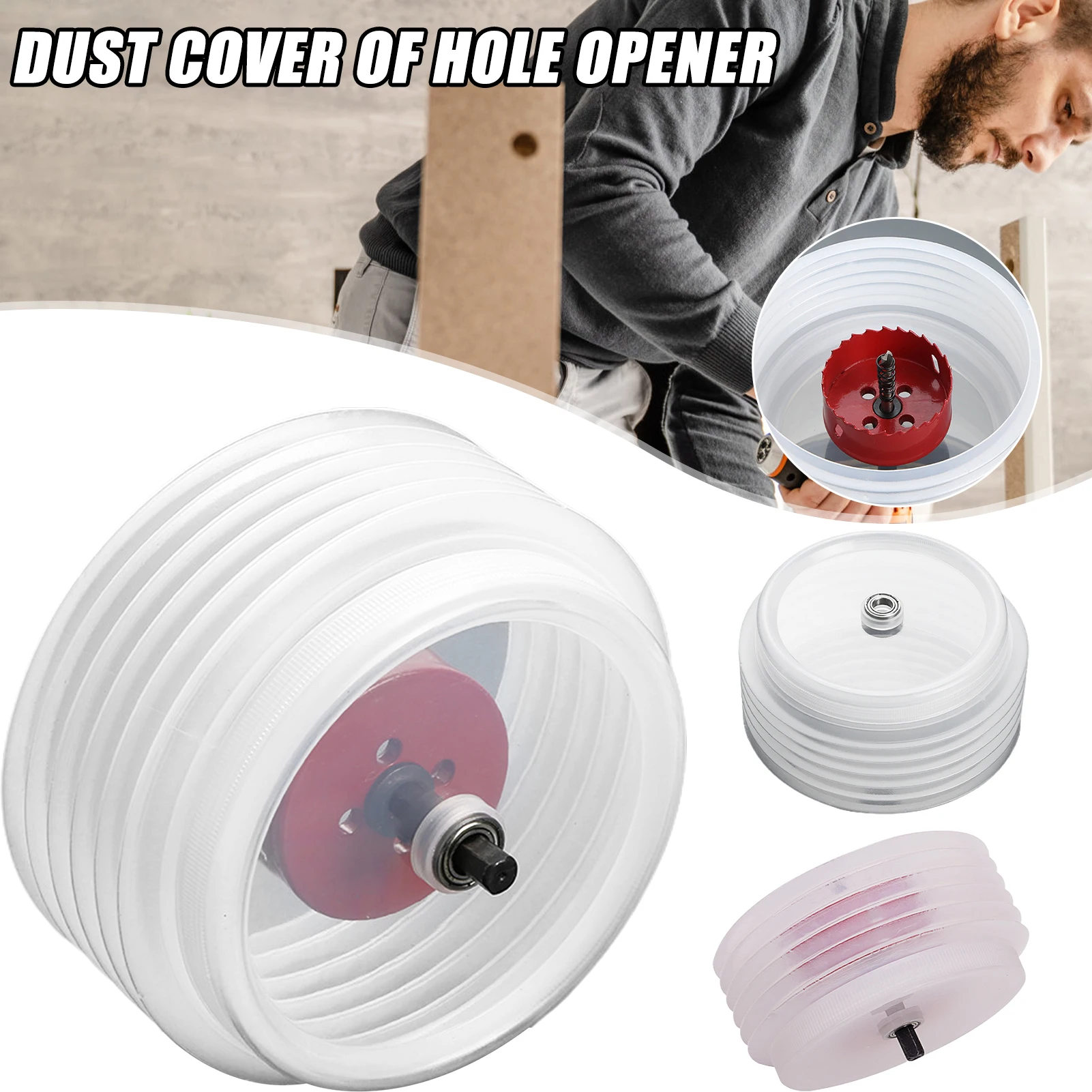 Hole Electric Drill Dust Cover Leak-proof Easy To Use Hole Opener Dust Cover Suitable For Wall Drilling Punching Holes
Hole Electric Drill Dust Cover Leak-proof Easy To Use Hole Opener Dust Cover Suitable For Wall Drilling Punching Holes