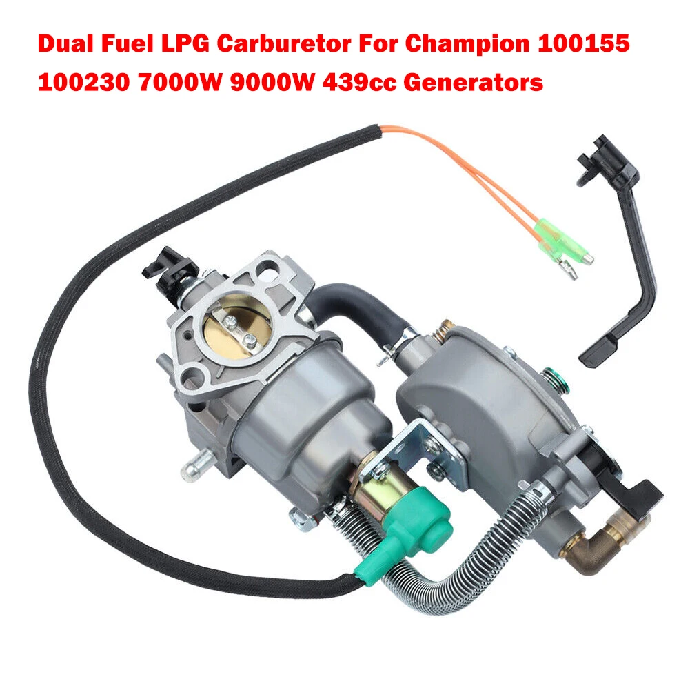 Dual Fuel LPG Conversion Carburetor For Champion 100155 100230 7000W 9000W 439cc 00297 8000W 10000W 459cc Generator Parts
Dual Fuel LPG Conversion Carburetor For Champion 100155 100230 7000W 9000W 439cc 00297 8000W 10000W 459cc Generator Parts