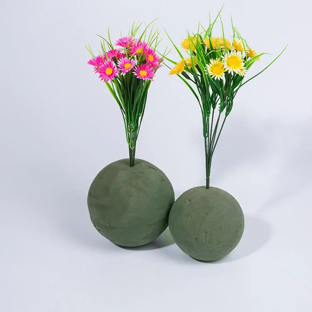 9/12/15cm Round Green Dried Flower Mud Sponge Blocks Foam Bouquet Floral Decoration Fresh Floral Foam Flower Arrangement Tools
9/12/15cm Round Green Dried Flower Mud Sponge Blocks Foam Bouquet Floral Decoration Fresh Floral Foam Flower Arrangement Tools