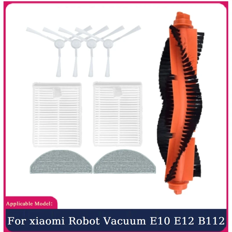 9PCS Accessories For Xiaomi Robot Vacuum E10 E12 B112 Vacuum Accessories Main Side Brush Filter Mop Cloth
9PCS Accessories For Xiaomi Robot Vacuum E10 E12 B112 Vacuum Accessories Main Side Brush Filter Mop Cloth