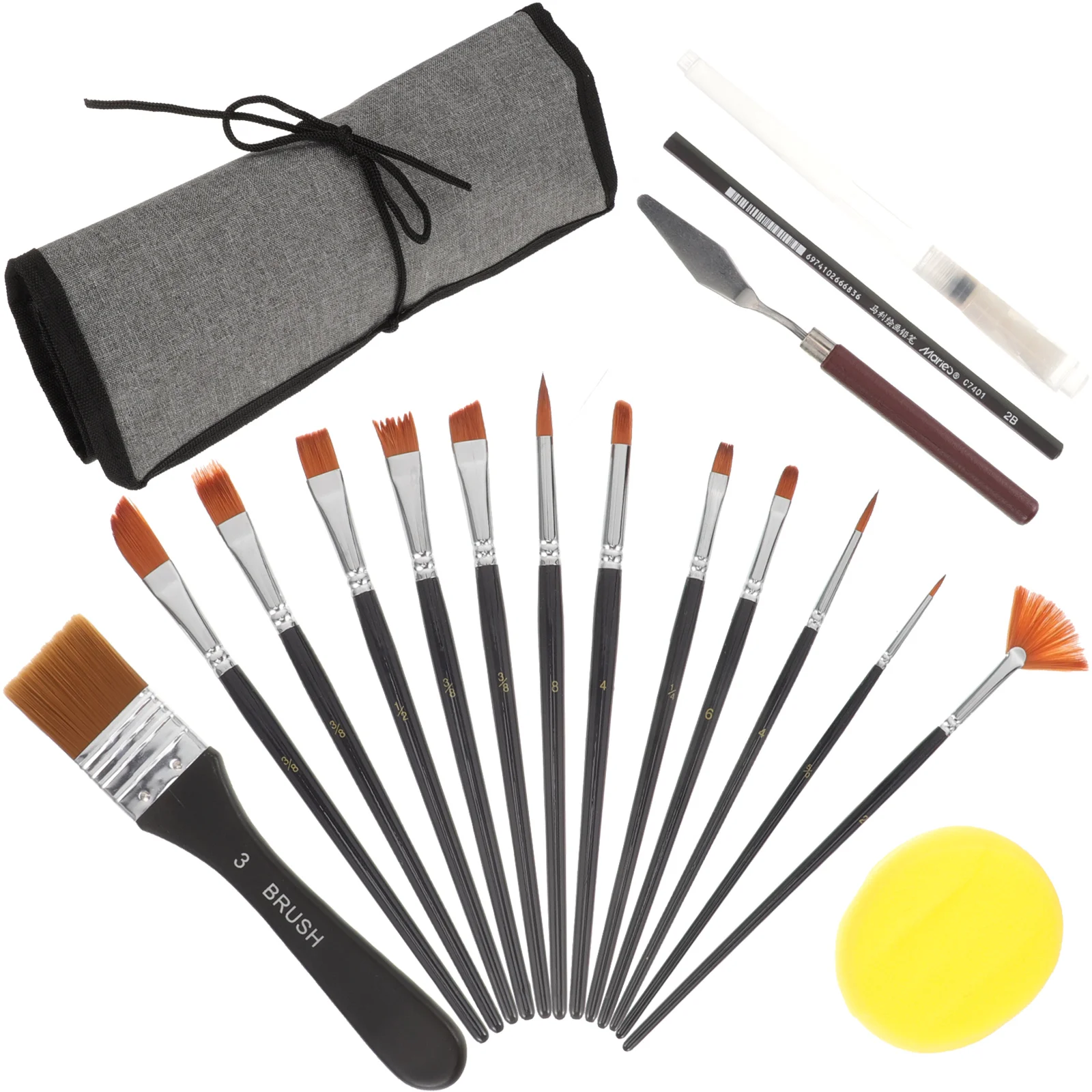 Brush Set Brushes Bulk Set Painting Multipurpose Paintbrushes Acrylic Fabric Practical Student
Brush Set Brushes Bulk Set Painting Multipurpose Paintbrushes Acrylic Fabric Practical Student