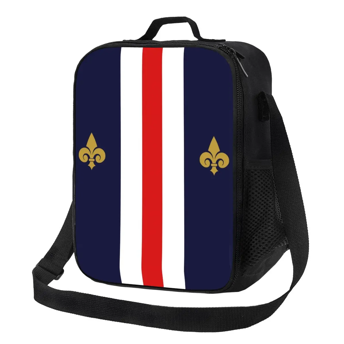Fleur De Lis France French Flag Insulated Lunch Tote Bag for Women Lily Flower Portable Cooler Thermal Food Bento Box School
Fleur De Lis France French Flag Insulated Lunch Tote Bag for Women Lily Flower Portable Cooler Thermal Food Bento Box School
