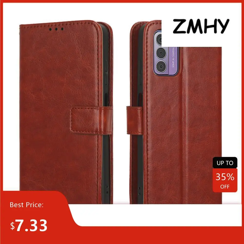For Nokia C300 4G Case Crazy Horse Pattern Leather With Wallet Bag Kickstand Shell Drop-proof Shockproof Phone Cover
For Nokia C300 4G Case Crazy Horse Pattern Leather With Wallet Bag Kickstand Shell Drop-proof Shockproof Phone Cover