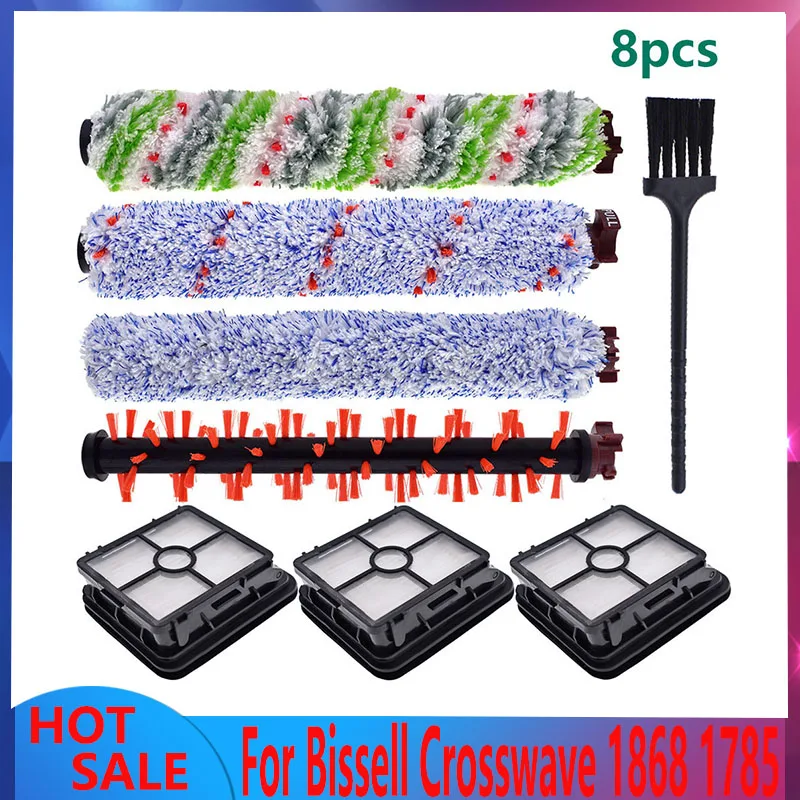 Roller Brush Hepa Filter For Bissell Crosswave 1713 1785 Series Pet Pro 2224E Cordless 2582E 1866 1868 1926 1934 2306 Spare Part 
Roller Brush Hepa Filter For Bissell Crosswave 1713 1785 Series Pet Pro 2224E Cordless 2582E 1866 1868 1926 1934 2306 Spare Part