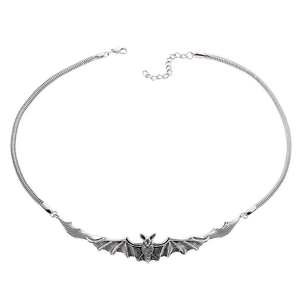 Gothic Vintage Bat Choker Pendant Necklace Halloween Witch Jewelry Gift For Women Girl New Fashion Accessories
Gothic Vintage Bat Choker Pendant Necklace Halloween Witch Jewelry Gift For Women Girl New Fashion Accessories