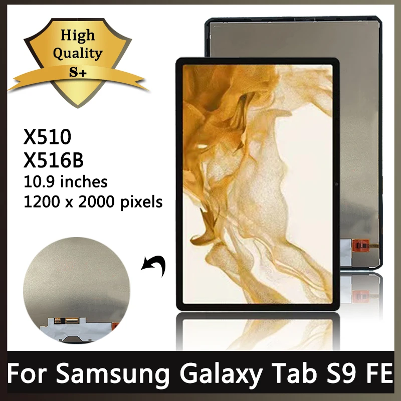 ЖК-дисплей 10 9 "для Samsung Tab S9 FE Wi-Fi X510 сенсорный экран с дигитайзером для 5G X516B
