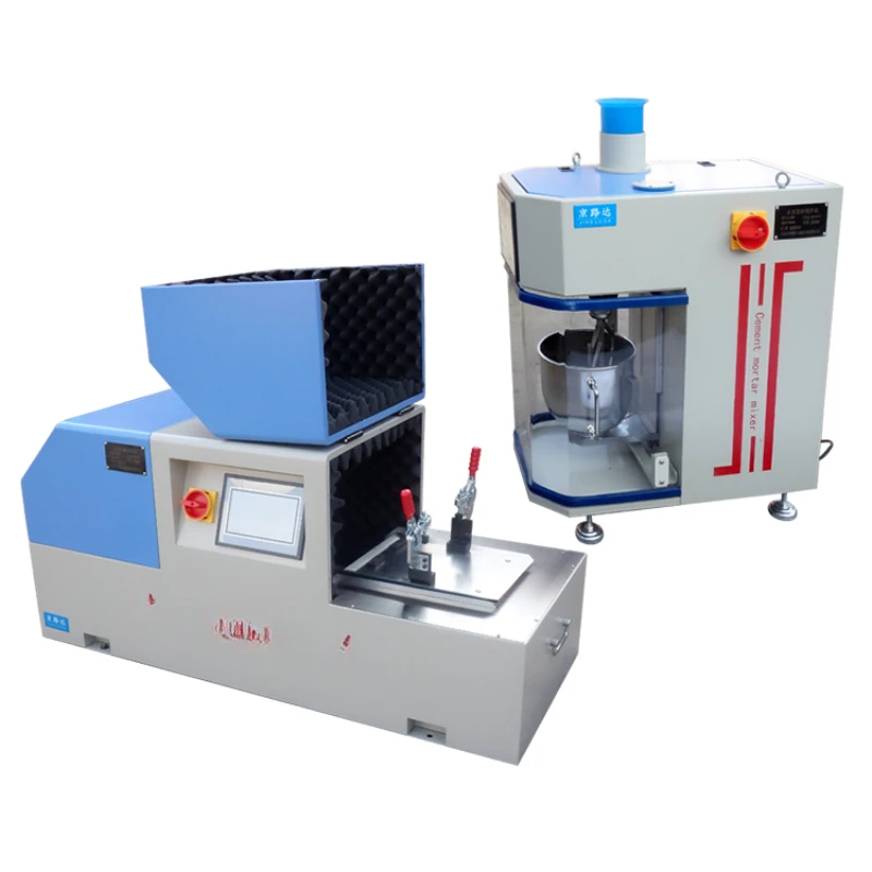 New Standard Cement Mortar Mixer Mortar Strength Testing Planetary Specimen Forming and Tamping Platform
New Standard Cement Mortar Mixer Mortar Strength Testing Planetary Specimen Forming and Tamping Platform