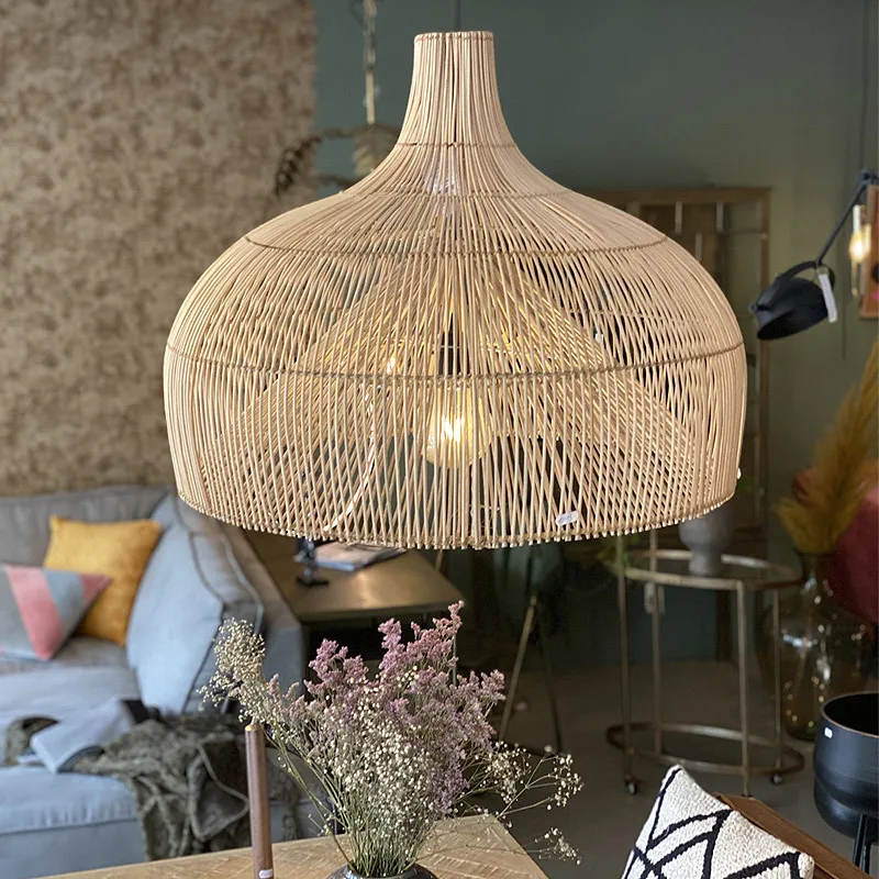 Nordic Rattan Art E27 Pendant Lamp Restaurant Homestay Hotel Zen Tea Room Art Retro Rattan Weave Japanese Style Silent Wind Lamp
Nordic Rattan Art E27 Pendant Lamp Restaurant Homestay Hotel Zen Tea Room Art Retro Rattan Weave Japanese Style Silent Wind Lamp
