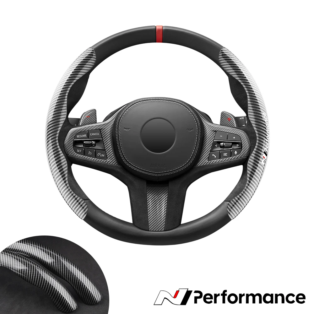 for Hyundai n performance n nline tucson kona sonata veloster i30 i20 elantra car steering wheel cover car accessories
for Hyundai n performance n nline tucson kona sonata veloster i30 i20 elantra car steering wheel cover car accessories