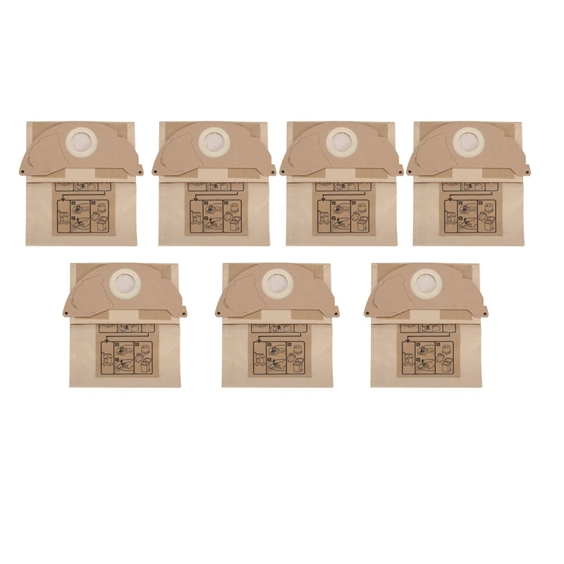 7 шт., бумажный мешок для пылесоса KARCHER WD2250 A2004 A2054 MV2 
7 шт., бумажный мешок для пылесоса KARCHER WD2250 A2004 A2054 MV2